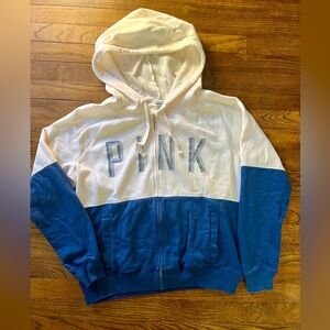 VS PINK Y2K zip up hoodie L